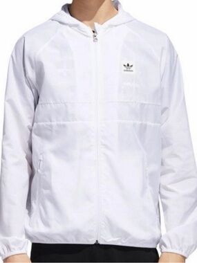 ADIDAS Originals Blackbird Hooded Lightweight Windbreaker - Men’s XL - NWOT